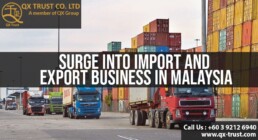 Surge into import and export Business in Malaysia | QX Trust | Offshore Labuan Consultants